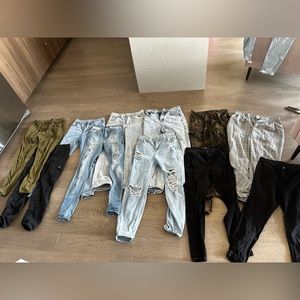 Brand New Jeans and Cargo Pants (S)